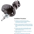 thumbnail image 3 of Shocks Struts,ECCPP Front Rear Shock Absorbers Strut Kits Compatible with 2001 2002 2003 2004 2005 for Chrysler Sebring/for Dodge Stratus,1999 2000 2001 2002 2003 for Mitsubishi Galant 235631 341293, 3 of 5