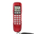 thumbnail image 7 of Fdit Mini Wall Telephone Home Office Hotel Incoming Caller ID LCD Display Landline Phone, Wired Telephone, Home Telephone, 7 of 7