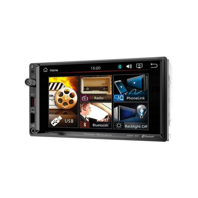 AUTO STEREO POWER ACOUSTIK BT 2 DIN
