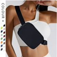 thumbnail image 2 of Dnzcefgtig unisex mini cinturón bolsa con correa ajustable pequeña cintura para entrenamiento Correr viajar senderismo, 2 of 5