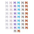 thumbnail image 1 of UDIYO 50Pcs/Set Nail Ornament Gloss Ice Penetration DIY 3D Bowknot Manicure Glitter Decoration for Female, 1 of 7