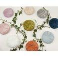thumbnail image 6 of Saro Lifestyle 6005.RU14R 14 in. Round Velvet Pintucked Throw Poly Filled Pillow, Rust, 6 of 6