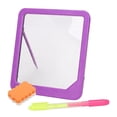 thumbnail image 3 of Tableta de dibujo, tablero de escritura, juguetes LED, juguetes científicos y educativos, juguetes sensoriales para niños Violeta, 3 of 8