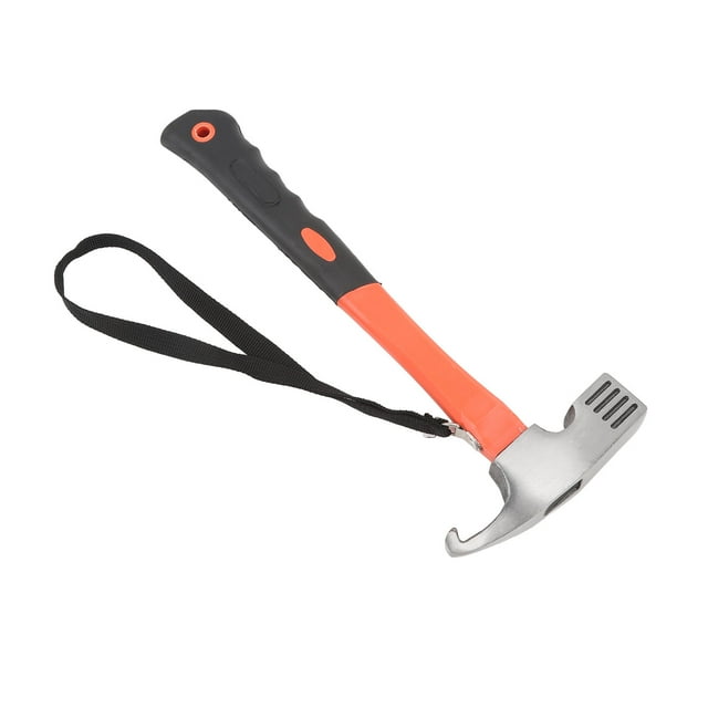 Martillo De Garra Para Eliminación De Clavos Resistente Y Eficiente, Martillo Para Clavar De Agarre Firme Con Pico De Halcón Para Acampar Y Senderismo