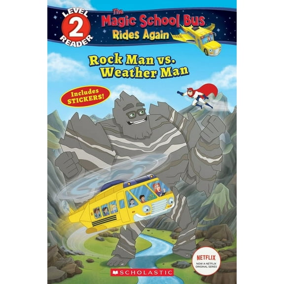 Scholastic Reader, Level 2 Rock Man vs. Weather Man (the Magic School Bus Rides Again: Scholastic Reader, Level 2), (Paperback)