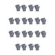 thumbnail image 1 of Sonducket 1 par de guantes sin dedos, accesorios de ropa para hombres y mujeres, cubiertas térmicas para manos, calentador de manos con Color gris claro 10piezas, 1 of 6