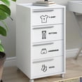 thumbnail image 4 of Armario, Pegatina Para Ropa, Instrucciones Para Cajones De Almacenamiento Doméstico, Pegatinas Creativas Para Decoración Del Hogar Y Dormitorio Serendint HA039988-02, 4 of 6