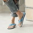 thumbnail image 3 of Men Shoes Fashion Beach Flip Flops Flat Toe Sandwich Beach Flip Flops For Men Men's Sandals Size 11 Mens Flip Flop Size 11 Men Flip Flops Size 11 Shower Flip Flops for Men Size 14 Flip Flop, 3 of 9