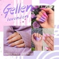 thumbnail image 4 of Gellen Gel Nail Polish Kit, 6 Colors Lavenders Series with Violet Lilac Rose Pink UV Gel Polish Set, Soak Off Nail Polish Set for Home DIY Nail Art, Gifts for Women, 4 of 12