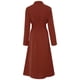 thumbnail image 3 of Vestido camisero de un solo pecho,Camisa de un solo pecho para mujer, vestido de manga larga con cinturón, vestido con cuello vuelto, el mejor de su clase, 3 of 8