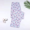 thumbnail image 4 of SCSAlgin Women's Casual Printed Summer Thin Loose Knit Home Pants Long Pants, 4 of 4