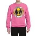 thumbnail image 2 of Wild Bobby Keep It Weird Alien Unisex Crewneck Sweatshirt, 2 of 6