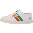 thumbnail image 2 of Gola Coaster Rainbow (Toddler/Little Kid) Off-White/Multi, 2 of 5