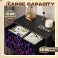 thumbnail image 2 of Gothic Dresser for Bedroom with 4 Storage Drawers Leopard skin animal leather seamless Dressers Chest of Drawers Steel Framed Fabric Closet Organizers for Boys Man Cave Dorm Entryway, 2 of 8