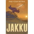 thumbnail image 4 of Star Wars: Jakku - Find Your Destiny by Russell Walks Wall Poster with Push Pins, 14.725" x 22.375", 4 of 6