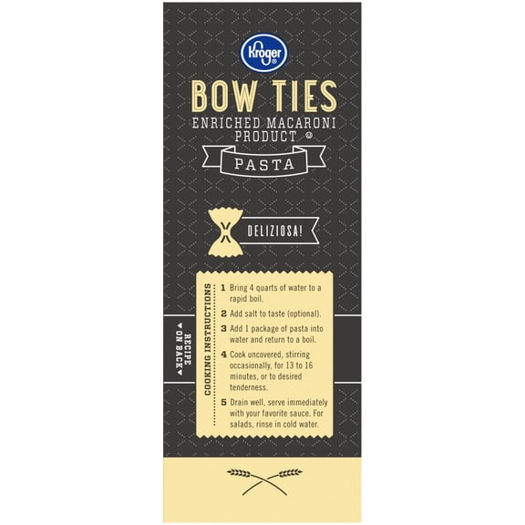 Kroger Bow Ties Pasta 12 oz - Pack of 1