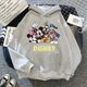 thumbnail image 1 of 2024 Minnie Disney Sudadera con capucha Crop Top Mickey Mouse mujeres sudaderas con capucha niños niñas ropa de calle Harajuku, 1 of 1
