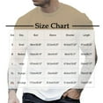 thumbnail image 4 of ZCFZJW Ombre Shirts for Men Casual Tie Dye Summer Short Sleeve Crew Neck Basic Workout Tees Shirt Loose Regular Fit Cotton Pullover Tops Beige XL, 4 of 4