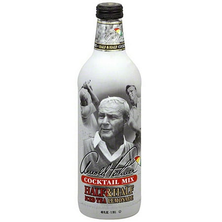 Arizona Arnold Palmer Half & Half Iced Tea Lemonade Cocktail Mix, 40 oz (Pack of 6)