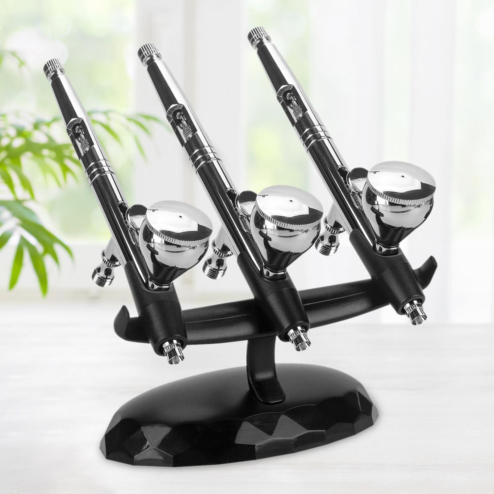 Milageto Airbrush Holder Sturdy Desktop Airbrush Stand for Cake Car Painting Nail Art DIY