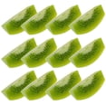 thumbnail image 1 of IDEANATEGRATE 12Ud Rodaja De Kiwi Verde En PVC Para Adorno De Y Exhibición, 1 of 6