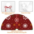 thumbnail image 6 of Kll 36" Christmas Tree Skirt Merry Christmas Xmas Tree Skirts Mat For New Year Xmas Holiday Party Indoor Outdoor Home Decoration, 6 of 9