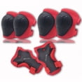 thumbnail image 1 of Conjunto de seis piezas de equipo de protección para patinaje sobre ruedas para niños, casco deportivo, equipo de protección para patineta, rodilleras y coderas., 1 of 5