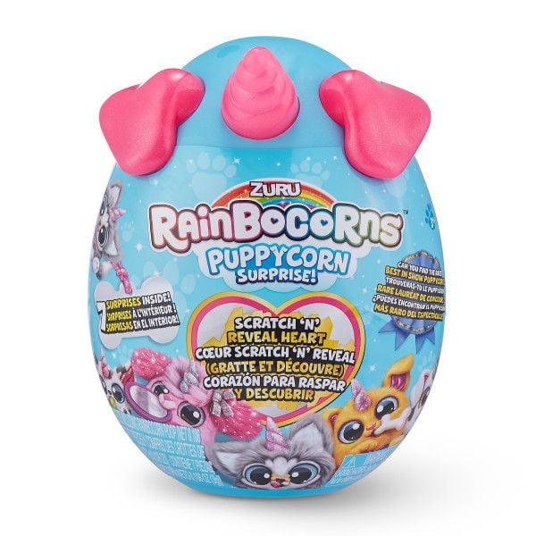 rainbocorns series 3 sparkle heart puppycorn surprise mystery egg plush