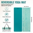 thumbnail image 5 of Umineux Extra Thick Yoga Mat, 72" x 24" x 0.4", Natural Rubber and TPE Non Slip, 5 of 8