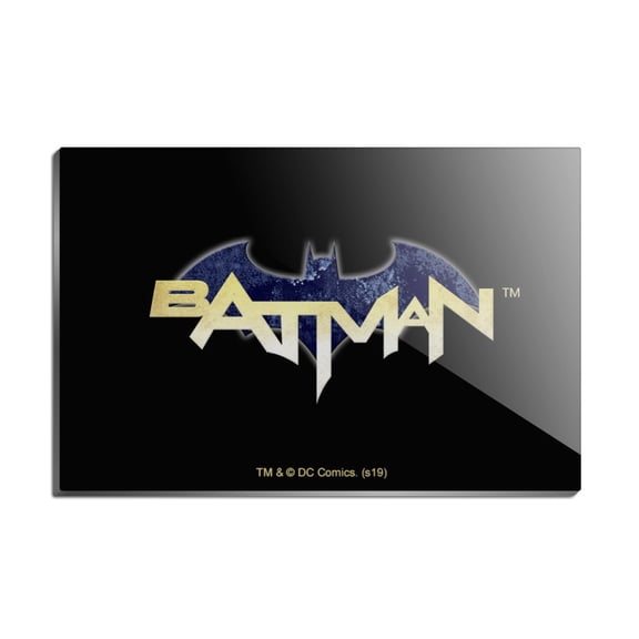 Batman Logo Rectangle Acrylic Fridge Refrigerator Magnet