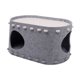 thumbnail image 3 of Casa para gatos, cama para gatos, cueva, cama cerrada, escondite para gatos, muebles para gatos, caseta, túnel para gatos Gris claro, 3 of 9