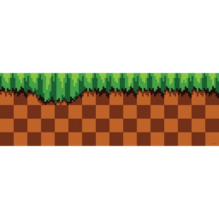 RoomMates Sonic The Hedgehog Green Hill Border Decal