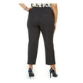 thumbnail image 2 of Kasper Womens Plus Elastic Back Office Dress Pants Gray 18W, 2 of 4