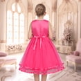 thumbnail image 4 of Sunny Fashion Flower Girls Dress Hot Pink Sparkle Sequin Bridesmaid Pageant Birthday 12 Years, 4 of 10