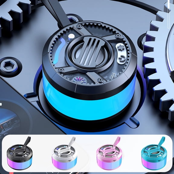 Msgweeeg Wireless Bluetooth Speaker Shower Speaker Mecha Mini Wireless Bluetooth Speaker Portable Compact Good Quality Basses Speaker with Vigorous LED Lights for Home Outdoor
