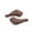 Brown, variant on Kids Sports Glasses Silicone Small Size Ear Locks Grips Hooks Anti-Slip Accessories Temple Tip Eyeglasses Retainer(5pairs Per Package)