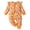 czb# E-Orange320, variant on CUZIBR Girls Baby Halloween Pumpkin Ghost Floral Print Zipper Long Sleeve Footless Romper Ruffles One Piece Sleepwear Jumpsuit For ,F-White,3-6 Months
