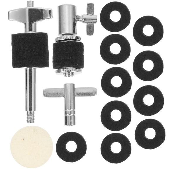 unbranded  Five-piece Drum Set Hi Hats Holder Sticks Clutch Instruments