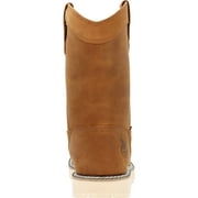 Georgia Boot Core 37 10 Waterproof Pull On Wedge Boot, Brown, Size 11(W)