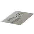 thumbnail image 4 of Plaquemaker Custom Laser Engraved Stainless Steel Sign (12" x 12"), 4 of 4