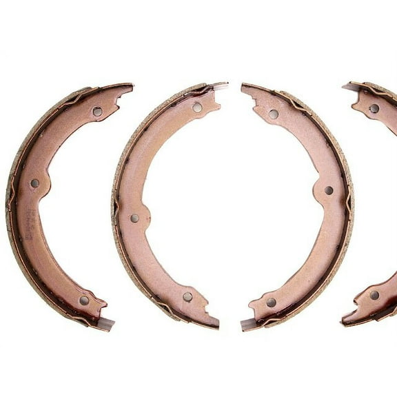 Rear Parking Brake Shoe Set - Compatible with 2007 - 2021 Toyota Tundra 2008 2009 2010 2011 2012 2013 2014 2015 2016 2017 2018 2019 2020