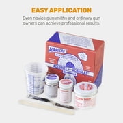 Brownells ACRAGLAS 2 Gun Non-Flammable Epoxy Glass Bedding Kit