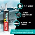 thumbnail image 2 of Loctite PL Marine Fast Cure, White Adhesive Sealants, 10.1 oz Cartridge, Pack of 1- 2016891, 2 of 4