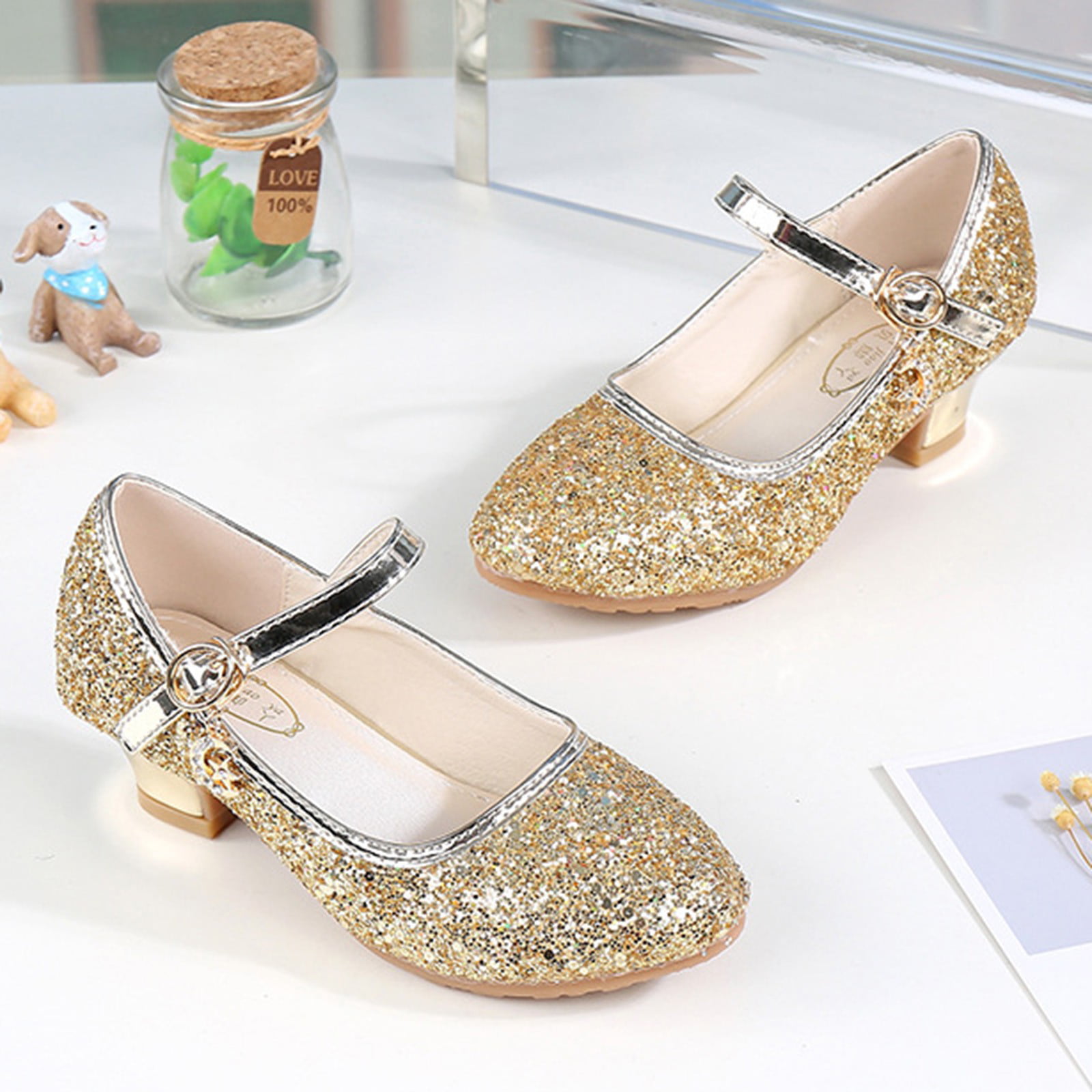Girl Princess Shoes New Crystal High Heels Show Runway Shoes Small Host  Model Shoes Children's Head Shoes - Sandals - AliExpress