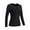 Black, variant on APEXFWDT Women's Heated Shirt Thermal Underwear, Winter Warm Base Layer Top Fleece Lined Ultra Soft Top Loungewear (Battery Pack Not Included)