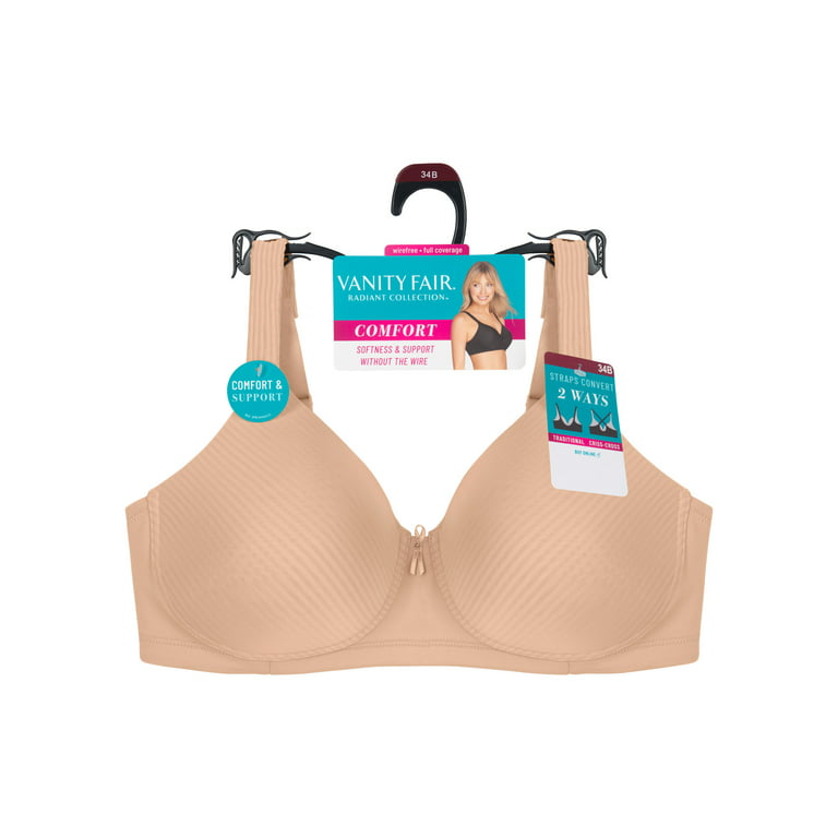 Vanity Fair Radiant Women's Full Figure Lightly Lined Smoothing Underwire  Bra, Honey Beige Lace, 40C : : Clothing, Shoes & Accessories