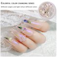 thumbnail image 4 of Nail Art Crystal Flower Shining Rhinestone Pearl Nail Sequin Rhinestone Manicure Decoration, 4 of 7