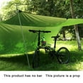 thumbnail image 2 of Bâche Abri Camping Tente Bâche Hamac Pluie Mouche PU Imperméable Coupe-Vent Pare-Soleil Randonnée Backpacking Cyclisme Équipement, 2 of 10