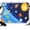 Blue, variant on Cartoon Transportation Backdrops for Photography, Helicopter Car Train Truck Sun Fabric Photo Background Sturdy Studio Props for Photo Studio, Video Recording, Booth & Photoshoot 7x5ft