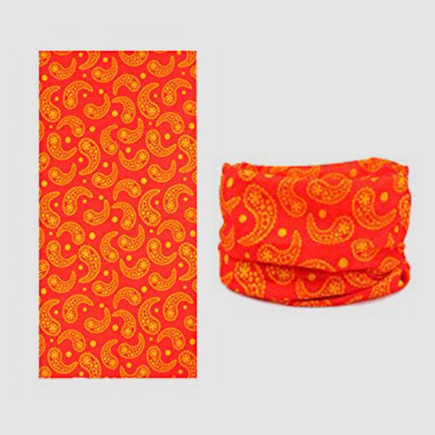 Estampado protector solar sin costuras cubierta facial mujeres hombres suave leche seda cuello tubo (8) Ehuebsd Para estrenar